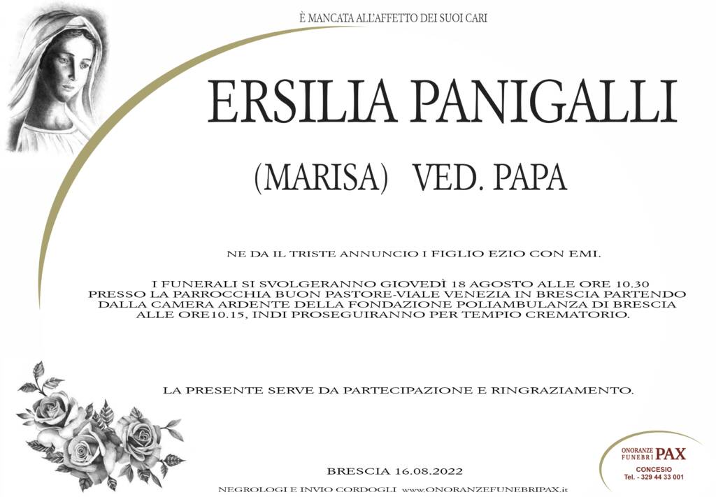 ERSILIA PANIGALLI manifesto sito